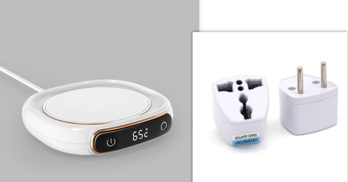 Chauffe-Tasse Électrique Intelligent – Dessous de Tasse Chauffant à Température Constante pour Bureau