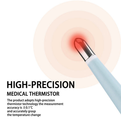 Thermomètre Électronique Souple  Mesure Rapide, Étanche, Mémoire Intégrée et Sans Mercure