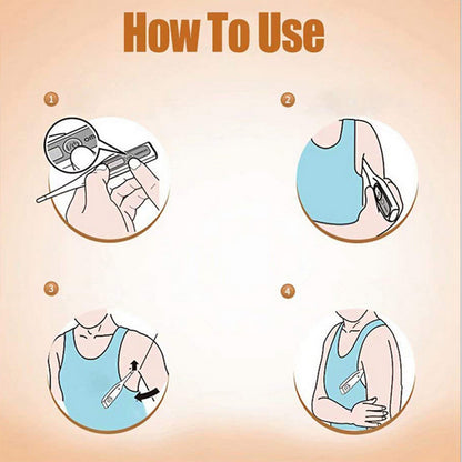 Thermomètre Électronique Souple  Mesure Rapide, Étanche, Mémoire Intégrée et Sans Mercure