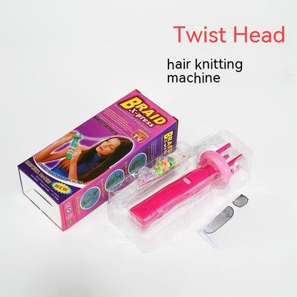Four-head Tress Device Twist Braid Automatic Hair Braiding Machine Horse Tail Dreadlocks Tress Device Hair Band