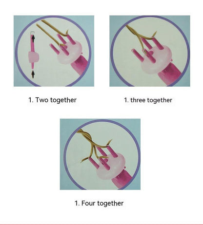 Four-head Tress Device Twist Braid Automatic Hair Braiding Machine Horse Tail Dreadlocks Tress Device Hair Band