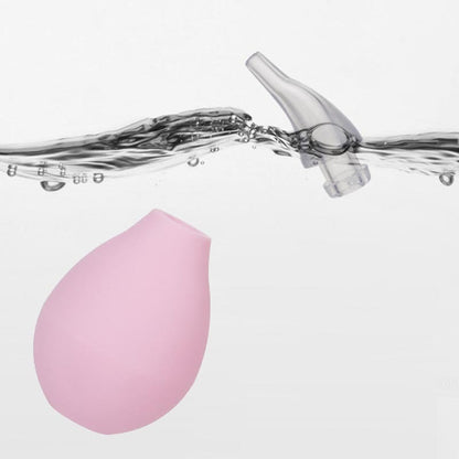 Aspirateur Nasal Bébé en PVC – Embout Doux en Forme de Goutte d’Eau, Pompe à Vapeur