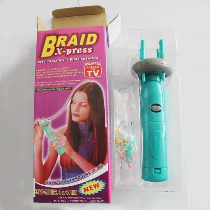 Four-head Tress Device Twist Braid Automatic Hair Braiding Machine Horse Tail Dreadlocks Tress Device Hair Band
