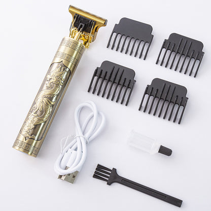 Oil Head Hair Clipper Clippers Engraving Professional Electric Clippers